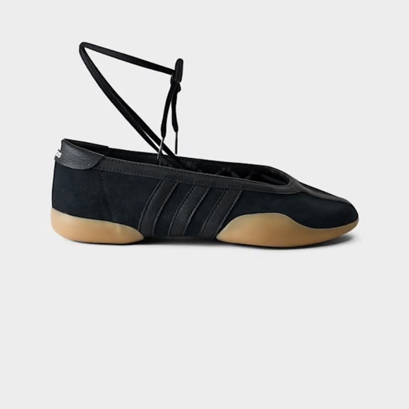 Adidas | Taekwondo Mei Ballet Flats | Black/Black/Gum | Size 6.5 | NWT - Picture 1 of 13